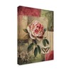 Trademark Fine Art Lisa Audit 'Rose and Butterfly' Canvas Art, 14x19 ALI24996-C1419GG